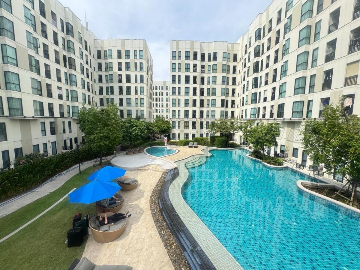 Unio Sukhumvit 72 Boutique Condo Ban Khlong Samrong Exterior foto